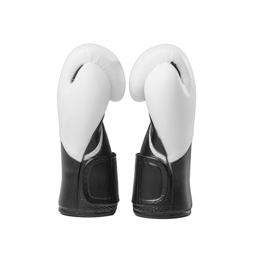 AQKILO Boxing Gloves Mini Finger Puppets, Knock Out Your Stress! Weird Stuff Random White Elephant Gifts, 2Pcs (White)