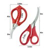 ROEDEER Kitchen Stainless Steel Seafood Scissors for Lobster,Shrimp,Crab,Crab Claw,King Crab Leg,Fish,Shellfish,Crawfish,6" And 7" 2PCS Shears
