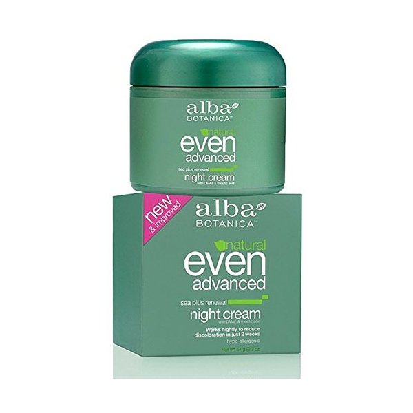 Alba Botanica Natural Even Advanced Sea Plus Renewal Night Cream 2 fl oz