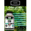 Kaya Naturals DIM Ultra | Supplement for Women and Men | Vegetable Capsules with Broccoli Extract & BioPerine | Herbal Supplement for Hormonal Support, Acne, Menopause, and Prostate – 60 Count