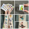 Funny Animal Music Temporary Tattoos, Waterproof Temporary Tattoo Stickers for Birthday Decorations, Party Supplies Party Favors, School Rewards Gifts