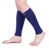 Doc Miller Premium Calf Compression Sleeve 1 Pair 20-30mmHg Graduated Support for Sports Running Circulation Recovery Shin Splints Varicose Veins (Dk Blu, M)