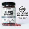 Jacked Factory Creatine Gummies 5g Daily Dose (1g per Gummy) - Creatine Gummy for Men and Women, Vegan-Friendly, Travel-Friendly, Third-Party Tested - 150 Gummies, Blue Raspberry