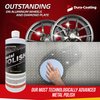 DURA-COATING TECHNOLOGY, Blue Premium Metal Polish - Perfect Brightener and Scratch Remover for Aluminum Wheels, Diamond Plate, Stainless Steel, Copper, Brass, & Nickel (1 Gallon Bottle)