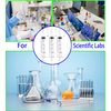 10 Pack 20ml Plastic Syringe, with Cap，Large Syringes Tools Catheter Tip Individually Sealed with Measurement for Scientific Labs, Measuring Liquids, Feeding Pets, Medical Student, Dispensing,No Needle.