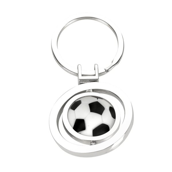 Kilener Rotating Soccer Ball Football Keychain for Men Women Soccer Lover Gifts for Boys Girls Birthday Christmas Gift for Football Lovers Players Team Soccer Keychains