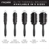 Fromm Elite Thermal Ceramic x Ionic 1.25" Round Brush for Expert Blowouts and Faster Hair Drying | Roller Hairbrush for Anti-static Styling, Smoothing, Straightening and Shine
