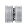 QUE-T 4pcs Aluminum Rear Wheel Hubs Rims for 1/14 Tamiya Tractor Climbing Trailer RC Car Upgrade Parts