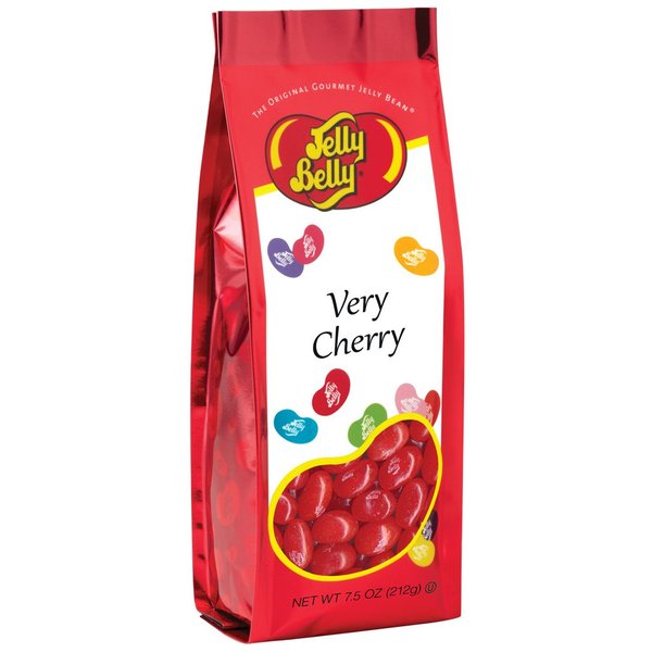 Jelly Belly Very Cherry Jelly Beans - 7.5 oz Gift Bag - Genuine, Official, Straight from the Source