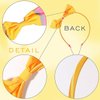 Doneace Back To School Headband for Girls Cute Yellow Pencil Headband School Bow Hair Band Teacher Hair Hoop Back To School Outfits Hair Accessories for School First Day Gift 1Pcs(Style 2)
