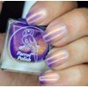 Parrot Polish Golden Plumeria Purple/Coral Thermal Nail Polish