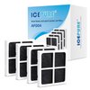 Icepure ICP-AF004-3PACK Air Filter Compatible with LG LT120F, Kenmore Elite 469918
