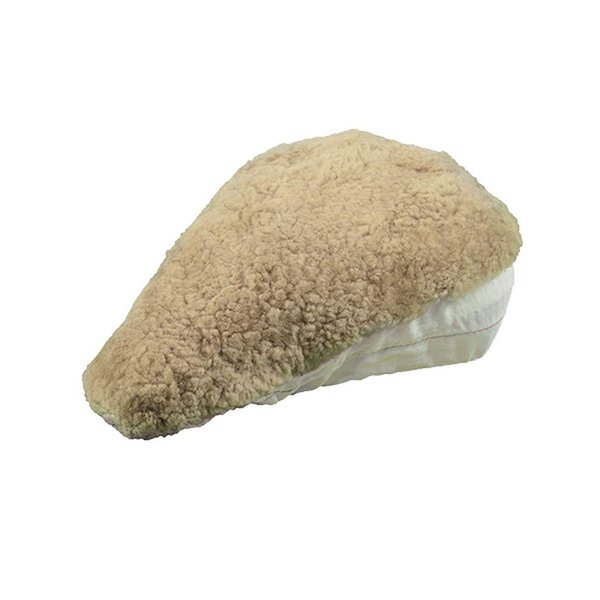 Engel Worldwide Sheepskin Bicycle Seat Cover (Light Brown) - Snug Fit