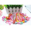 AUCH 24Pcs Cute Cartoon Baby Girls Kids Children Little Princess Ball Hair Ties Soft Rubber Bands Ropes Ponytail Holder Elastics, Assorted Color, Random Styles