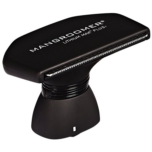 MANGROOMER Lithium Max Plus+ Back Hair Shaver (New 7th Generation) Complete Attachment Head With Shock Absorber Neck & New 50% wider Blade Design