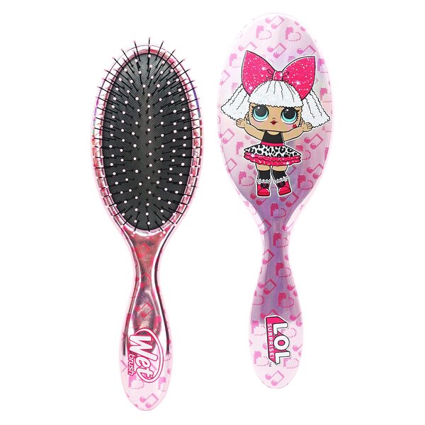 Wet Brush Lol Dolls Original Detangler , Diva, Ultra Soft IntelliFlex Bristles Glide Through Tangles with Ease, Pain Free Comb for Women, Men, Boys and Girls