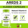Viteyes AREDS 2 Eye Vitamins, Classic Macular Support, Allergen Free Capsules, with Natural Vitamin E, Vitamin C, Zinc, Copper, Lutein & Zeaxanthin, Eye Doctor Trusted, Manufactured in The USA, 180 Ct