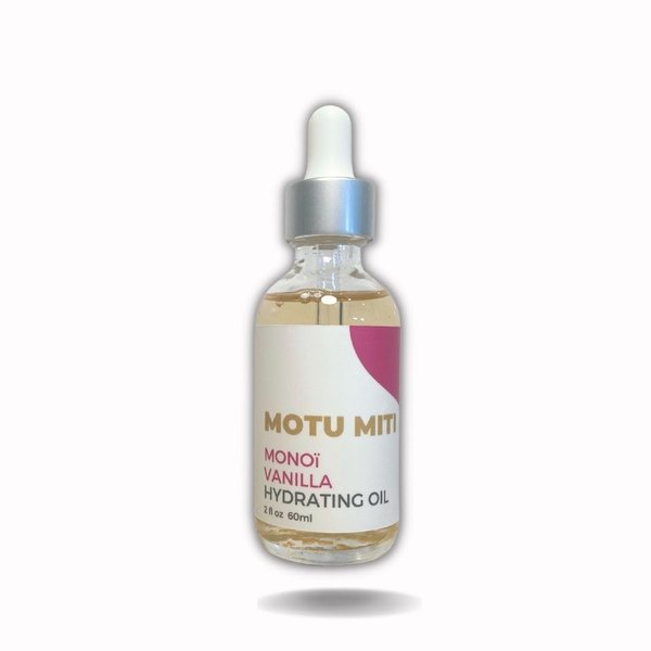 MONOI TIARE OIL. French Polynesian Monoi Oil. Body Oil, Moisturizing Oil, Hydrating Oil, Bath Body and Shower, Skin Care 2 Fl Oz. (TIARE)