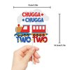 Chugga Chugga Two Two 2 Train Happy Birthday Cake Topper 2 Two Years Old 2nd Birthday Railroad Themed Party Supplies For Baby Boys Girls Kids