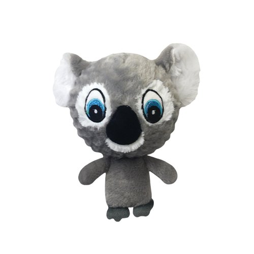 Multipet 43235-1 Knobby Noggins Koala Dog Toy