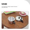 Totority 2pcs Pressure Cooker Model Doll Accessories Toys Decor Mini Toys for Miniature Kitchen Accessories Pretend Cooking Utensils Mini Pressure Cooker Mini House Toys