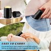 DMuuuDM 15 Pack 1 oz/30ml Plastic Deodorant Containers,Empty Round Twist-Up Solid Stick Tube Container for Homemade Deodorant,Shaving Soap Stick,Heel Lip Balm,Solid Lotion Bars-Top Filling,Black