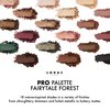 LORAC PRO Eyeshadow Palette, Fairytale Forest | Matte & Shimmer Makeup | Glitter | Mirror Compact | Cruelty Free, Gluten Free, Vegan