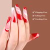 AIMEILI Fall Gel Nail Polish Red Glitter Emerald Green Black Golden Nail Polish Gel Gifts for Women, Set of 12pcs X 8ml - Kit Set 5