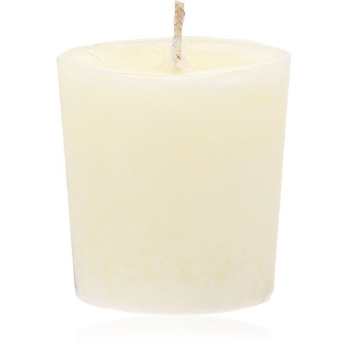 Aroma Naturals Votive Candles with Orange Clove and Cinnamon Essential Oil White Scented, Peace Pearl, 5.5x3.75x2 Inch (Pack of 6)