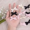Framendino, 60 Pack Mini Bowknot Hair Clips Ribbon Bows Hair Clip Satin Bow Hairpins Hair Barrettes for Girls Women Hair Accessories