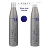 Firenze Professional Color Protection Bundle - Silver Hair Shampoo and Conditioner Pack with Free Red Gift Bag, Pack of 3