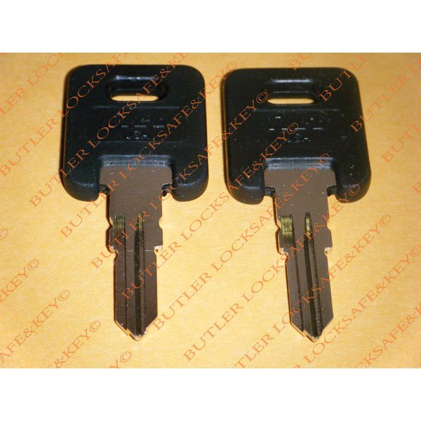 RV Motorhome Trailer Keys Cut to Lock/Key Number from EF326 T0 EF351 Working Keys Travel Trailer Motor Home Toy Hauler ILCO Keys (EF330)