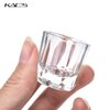 KADS Glass Dappen Dish/Lid Bowl Cup Crystal Glass Dish Nail Art Tools Acrylic Nail Art Equipment Mini Bowl Cups Nail acrylic liquid cup