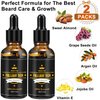 FULLLIGHT TECH 2 Pack Beard Oil for Men Growth 100% Natural Argan Oil,Jojoba Oil Leave in Conditioner Softener for Mustache Grooming Moisturizing
