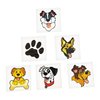 Puppy Tattoos - Animal Tattoos - Temporary Tattoos - 72 Kids Tattoos - Puppy Party Favors - Dog Party Favors - Animal Party Favors - Dog Puppy Birthday Party Favors - Goodie Bag Stuffers Giveaways