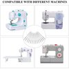 Sewing Machine Needles, 50 Count, Universal Regular Point for All Major Brands of Sewing Machines, Sizes 65/9, 75/11, 80/12, 90/14, 100/16