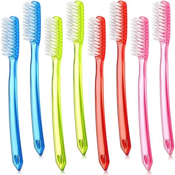 Zopeal Extra Hard and Firm Bristle Toothbrush Huge Head Toothbrush Full Head Toothbrush Manual Toothbrush for Cleaning Tooth Stain Whitening Teeth Toothbrush