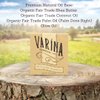 Varina Organic Eucalyptus Spearmint Bar Soap - Gentle Cleansing for Sensitive Skin, Herbal and Mint - 3 Pack - Experience Healthy and Glowing Skin