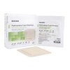 McKesson Hydrocellular Foam Dressing Silicone Adhesive Border 4 X 4" (3 X 3" Pad), Box of 10
