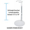 Kaiser Doll Stand 2501 - White Doll Stand for 12" to 18" Fashion Dolls and Action Figures