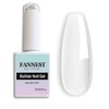 FANNEST Clear Builder Gel,6 in 1 Building Strengthener Apex,Extending Length,Shaping Nail,Attach False Nail Tips,Hema Free Builder Gel in a Bottle 15ml.
