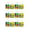 Tiny Mills Woodland Animals Forest Creatures Critters Party Favor Bags Treat Bags with Handles, Candy Bags for Birthday Party Bags Party Supplies,12 Pack