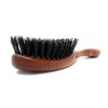 100% Pure Calcutta Wild Boar Bristle Hair Brush, Calcutta Max for Thick or Long Hair, Gentle, Extra Stiff Natural Bristles, Dark Maple Wood Handle, Made in Europe