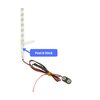 Apex RC Products Red & White LED RC Car/Truck Head & Tail Light Set #9019RW