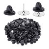 400pcs PVC Rubber Pin Backs Heliltd Butterfly Clutch Pins Tie Tacks Blank Pins for Uniform Badges Backing Holder Clasp Lapel Pin Enamel Pins(200 Sets)