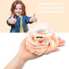 CIOAIWAE Peach Cake Butter Slime Kit, Party Favors Slime for Girls Boys, Soft & Non-Sticky, Slime Putty Toys for Kids(7oz 200ML)