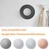 Wall Plate Made for The Nest Thermostat 2020 | Google Nest Thermostat Trim Kit Accessory | Easy Installation | Black