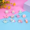 OSDUE 24 PCS Little Girl Adjustable Rings Toys, Duplicate-Free Boxed Play Rings for Kids, Girls Pretend Play and Dress Up Rings for Girls 3-12 Years Old Birthday Holiday Gifts