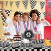 Race Car Birthday Party Supplies Race Car Birthday Party Decorations Race Car Plates and Napkins Cars Birthday Party Supplies for Boys Two Fast Racing Monster Car Truck Hot Car Wheel Party Supplies