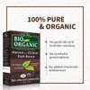 Indus Valley Bio Organic Natural Henna Hair Color Dark Brown 100gm| 100% Gray Hair Coverage And Long Lasting Hair Dye | Vegan and Cruelty-Free